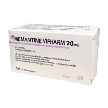 Мемантин (Memantine) Vipharm 20 мг, 56 таблеток